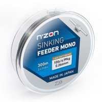 Монофилно влакно Daiwa N'ZON LINE SINKING FEEDER MONO 300м., снимка 1 - Такъми - 41582992