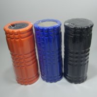  Син FOAM ROLLER 33х14 масажна ролка за йога и тренировки / Фоумролер, снимка 5 - Фен артикули - 40769306