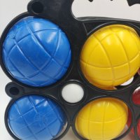 Петанк игра с топки сет 6 цветни топки и едно топче , снимка 3 - Игри и пъзели - 41953498
