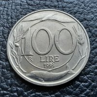 Монета 100 лири 1993 г. Италия - перфектно качеството, топ цена !, снимка 11 - Нумизматика и бонистика - 35938576