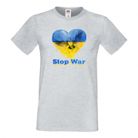 Мъжка тениска STOP WAR,спрете войната,, снимка 6 - Тениски - 36124903