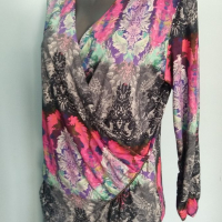 Асиметрична блуза тип туника "dreamSTAR"® / голям размер , снимка 1 - Туники - 36462428