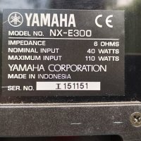 YAMAHA NX-E300, снимка 6 - Тонколони - 40831453