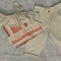 Комплект от блузка с панталон, снимка 1 - Детски комплекти - 41291470