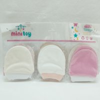 Турски бебешки ръкавички 100% памук, снимка 6 - Шапки, шалове и ръкавици - 40273060