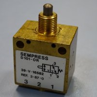 Пневматичен изключвател Sempress D101-OR pneumatic micro valve, снимка 5 - Резервни части за машини - 35891332