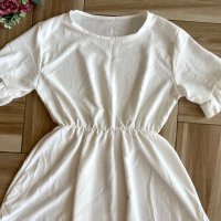 Нова рокля в бяло, снимка 2 - Рокли - 40901282
