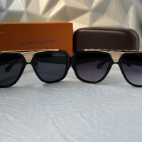 Louis Vuitton висок клас 1:1 мъжки слънчеви очила, снимка 11 - Слънчеви и диоптрични очила - 44913491