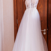 Булчинска рокля, снимка 1 - Сватбени рокли - 44587684