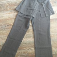 Панталон с пришита поличка, м размер, сиво,кафяво, снимка 1 - Панталони - 40955513