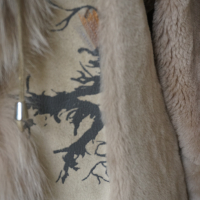 дамско палто от естествена кожа, снимка 3 - Палта, манта - 44763197