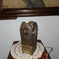 Сувенирна нощна лампа "Kamelyok" от епохата на далечните седемдесет години СССР месинг , снимка 7 - Други ценни предмети - 41681358