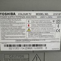 Телевизор Toshiba 21'', снимка 3 - Телевизори - 41683794