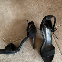 велурени токове 39 размер , снимка 2 - Дамски обувки на ток - 41119297