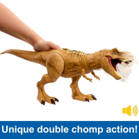 Джурасик свят Jurassic World Динозавър Тиранозавър Т Рекс REX със звук и Движения Mattel, снимка 6 - Фигурки - 44528383