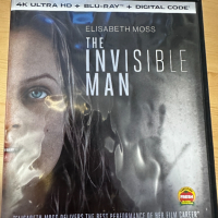 The Invisible Man 4K Blu-ray (4К Блу рей) Dolby Atmos, снимка 1 - Blu-Ray филми - 44805843