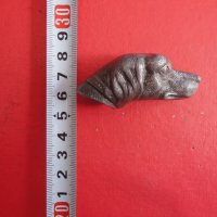 Старинна дръжка за камшик нагайка бич бастун куче , снимка 2 - Колекции - 40166008