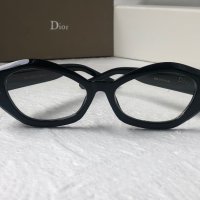 Dior 2023 дамски слънчеви 2 цвята черни прозрачни, снимка 3 - Слънчеви и диоптрични очила - 40515651