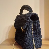 Дамска плетена чанта, снимка 9 - Чанти - 40683914