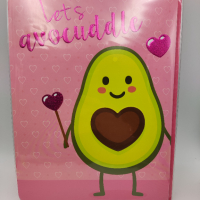 Xxl голяма поздравителна картичка авокадо, снимка 1 - Ученически пособия, канцеларски материали - 36159728