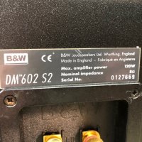 B&W DM602 s2, снимка 8 - Ресийвъри, усилватели, смесителни пултове - 41148011