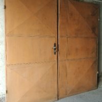 Метална врата за гараж (съставена от три крила), снимка 3 - Гаражни врати - 42298532