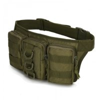 Тактическа чанта за кръст River, Зелена, снимка 3 - Екипировка - 41524910