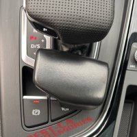 Капаче за скоростен лост автоматик Ауди / Audi A4 A5 B9, Q5 FY, Q7 4M перфорирана черна кожа, снимка 6 - Аксесоари и консумативи - 42415492