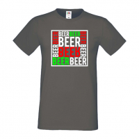 Мъжка тениска Beer Beer Beer Beer,Бира,Бирфест,Beerfest,Подарък,Изненада,Рожден Ден, снимка 12 - Тениски - 36376542