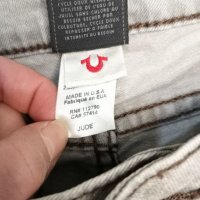 Оригинални True Religion jeans grey,сиви дънки EUR 34/ 25 размер, снимка 11 - Дънки - 38560449