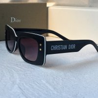 Dior 2023 дамски слънчеви очила правоъгълни 2 цвята, снимка 9 - Слънчеви и диоптрични очила - 41957333