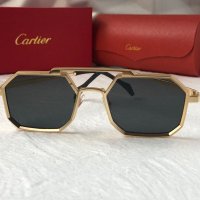 Cartier Мъжки слънчеви 2 цвята осмоъгълни, снимка 2 - Слънчеви и диоптрични очила - 41957894
