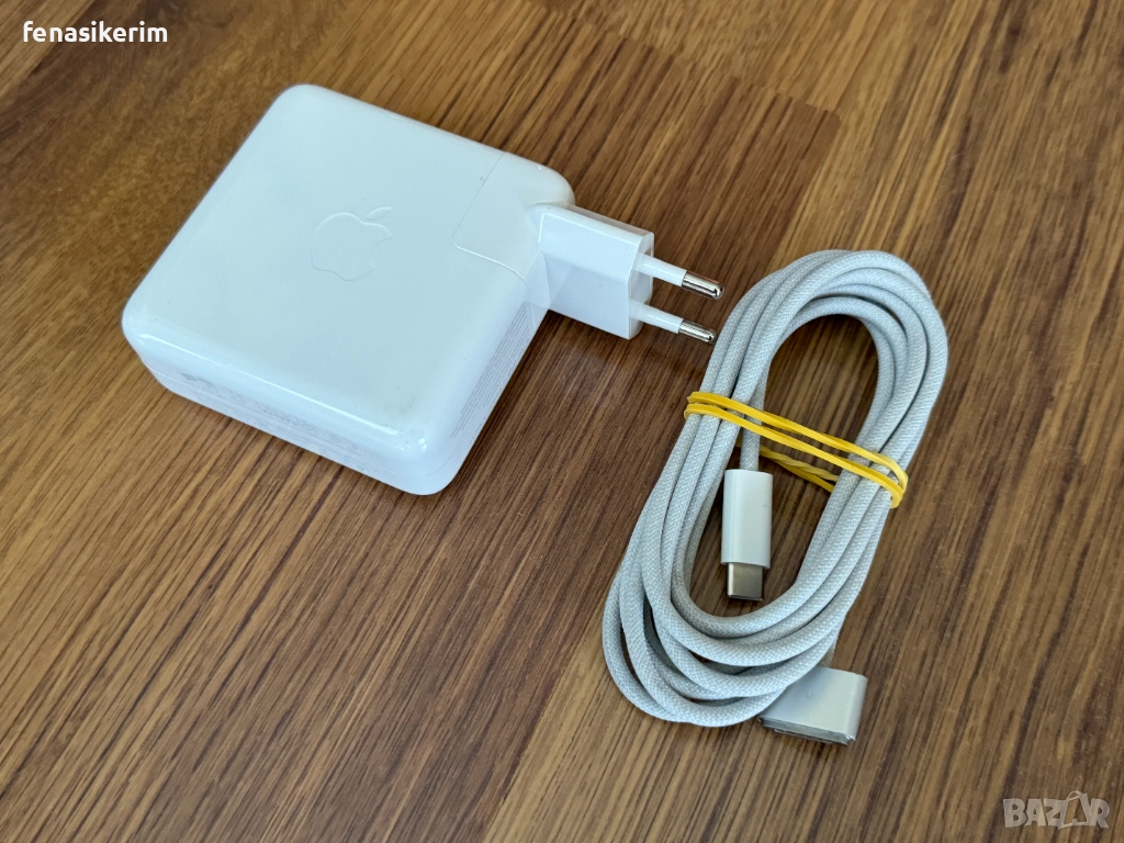 Оригинално Зарядно за лаптоп 67W A2518 Apple MacBook Pro Air + Кабел MagSafe 3 A2363, снимка 1