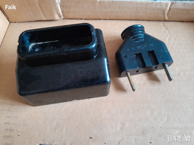 Трифазен щепсел с контакт, снимка 1