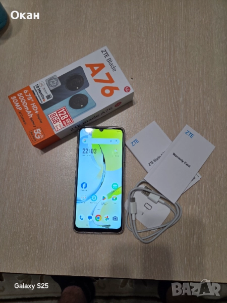 ZTE Blade A76 5G смартфон гаранционен, снимка 1