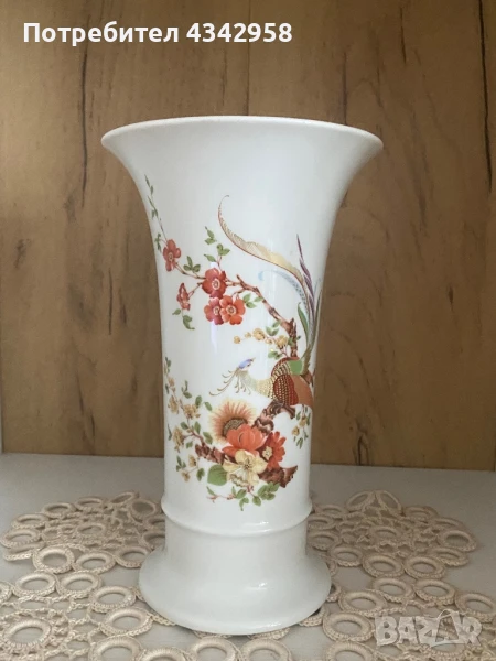 AK Kaiser Olivia Collection West German Porcelain Vase.1970 г., снимка 1