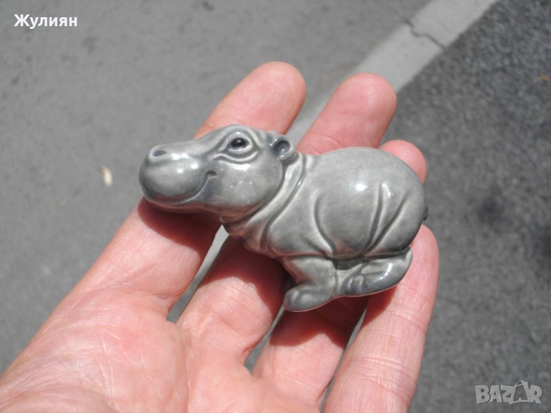 СТАР ПОРЦЕЛАН GOEBEL W. GERMANY ХИХОПОТАМ , снимка 1