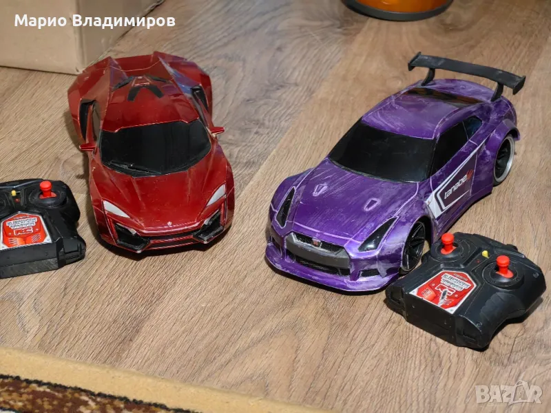 R/C rc колички Nissan GTR и Lykan Hypersport , снимка 1