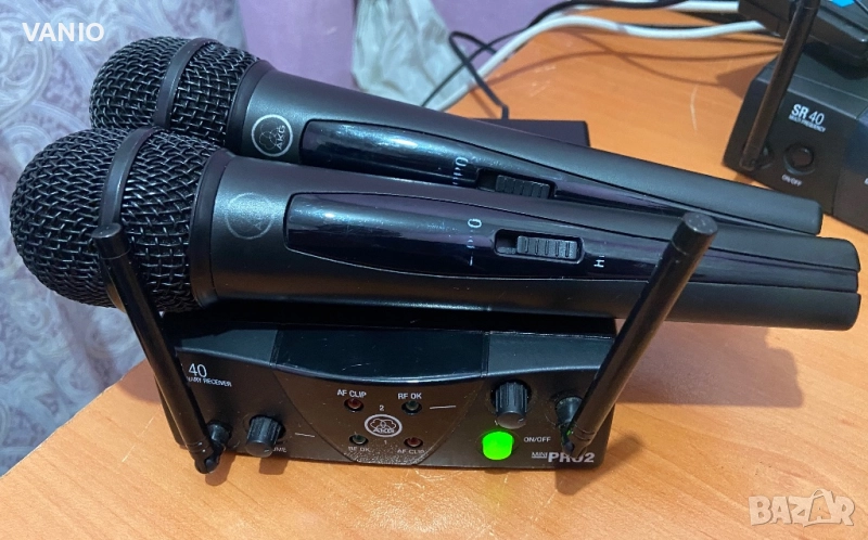 Akg Mini Wms 40 Безжичен микрофон Двойка, снимка 1