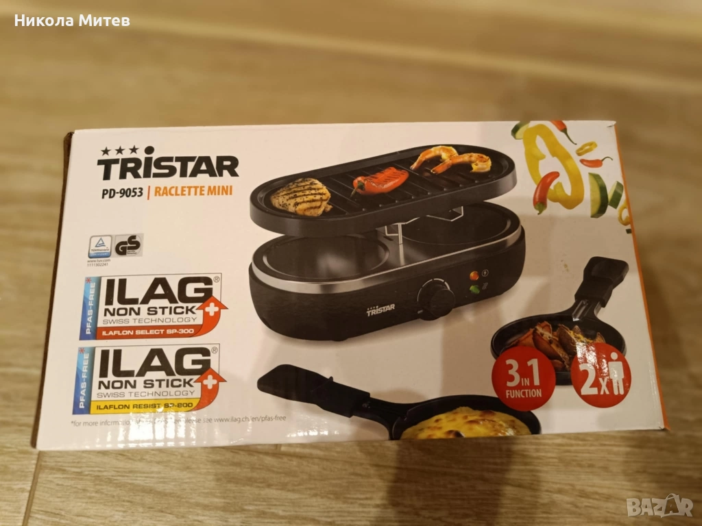 Грил раклет Tristar, снимка 1