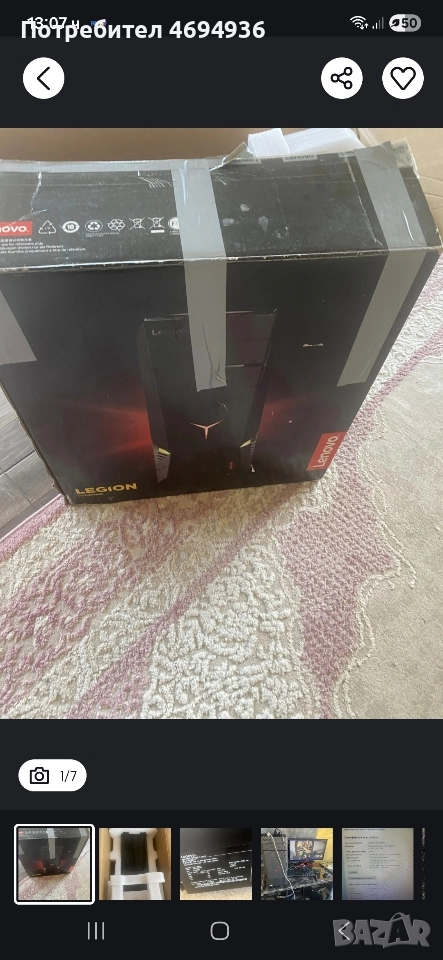 lenovo legion Y920, снимка 1