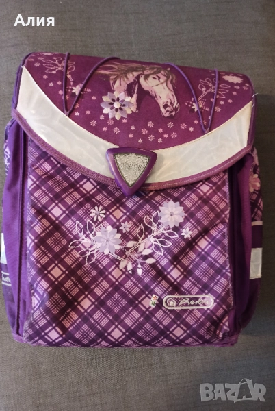 Ергономична раница Herlitz, за момиче + подарък!, снимка 1