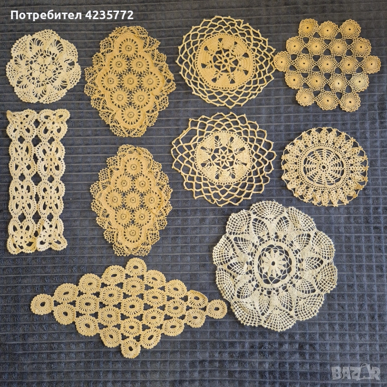 Тишлайфери плетени на една кука. , снимка 1