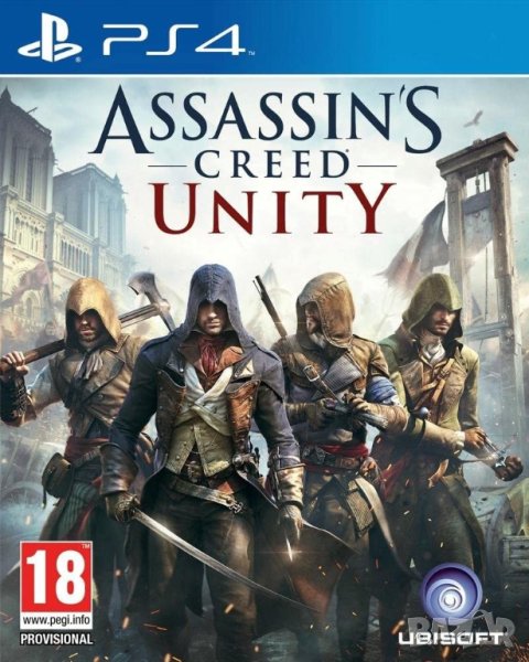 Assasins Creed Unity PS4 (Съвместима с PS5), снимка 1