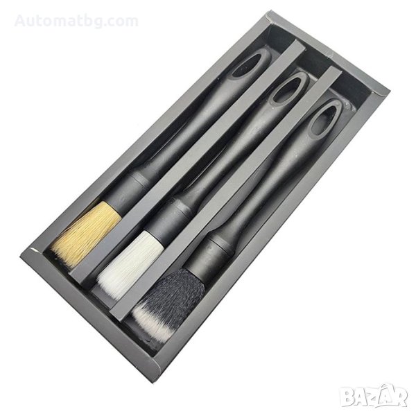 Комплект четки Automat, 3бр, За суха и мокра употреба, снимка 1