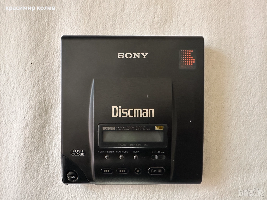 преносим cd player "SONY Discman D-303", снимка 1