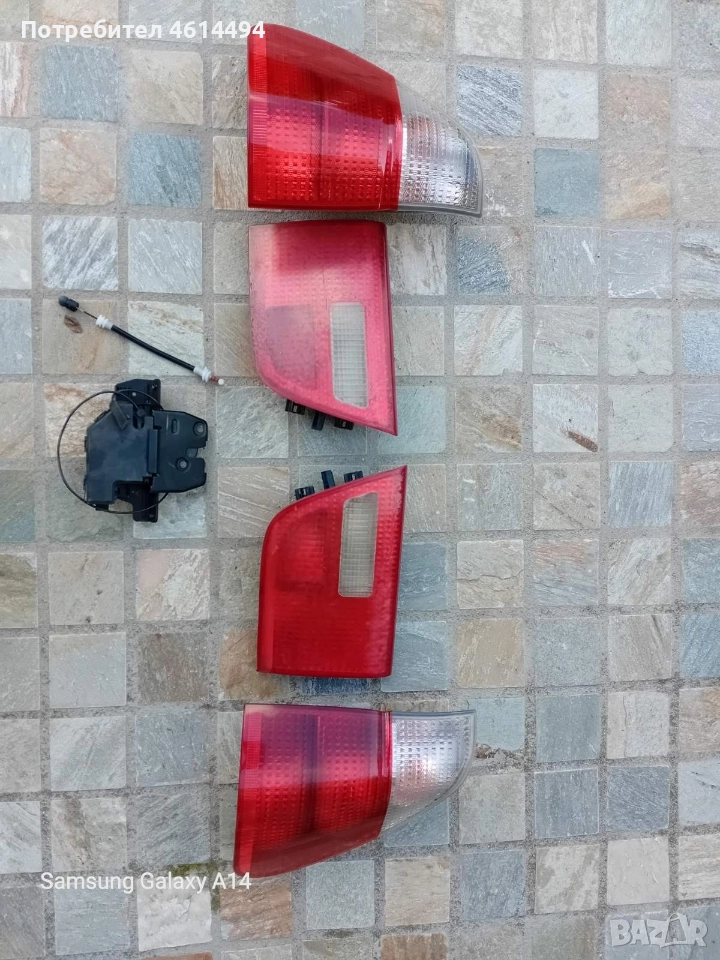 Задни стопове BMW E53 и задна ел.ключалка за заден капак, снимка 1