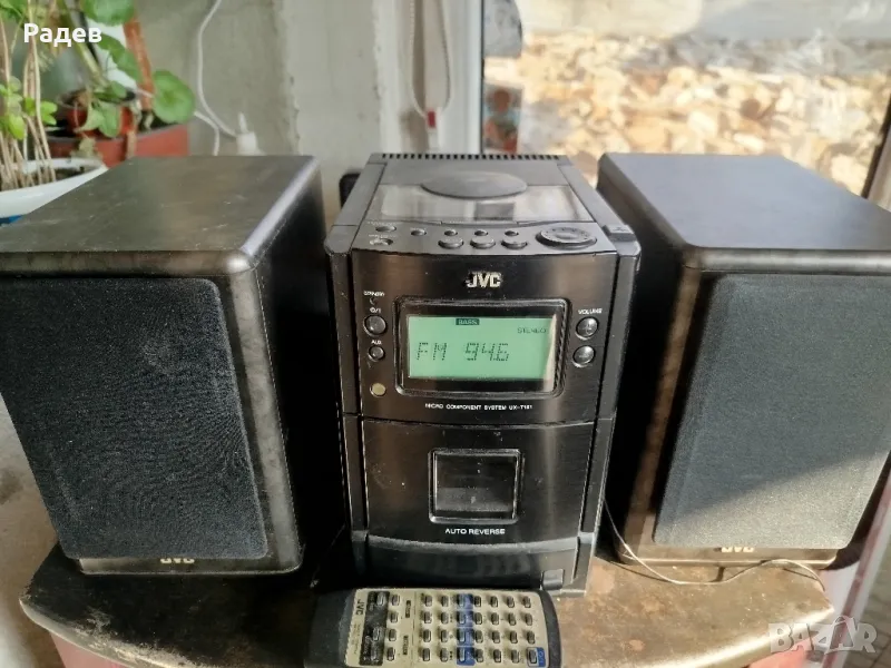 мини компонент музикална уредба JVC, снимка 1