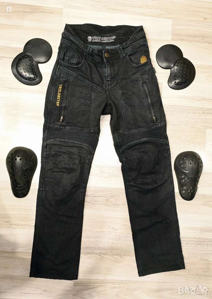 Мото дънки Trilobite с кевлар, снимка 1