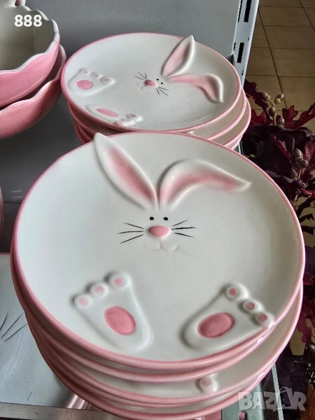 великденски чаши купи чайници чинии , снимка 1